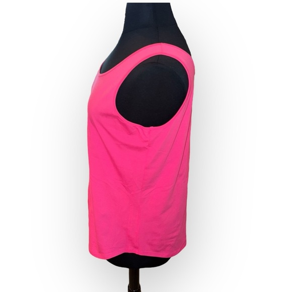 NWT NIC+ZOE Women's Shirt Tail Perfect Tank Plus 1X Watermelon Pink - Picture 3 of 13
